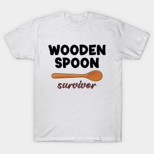 Wooden Spoon Survivor T-Shirt